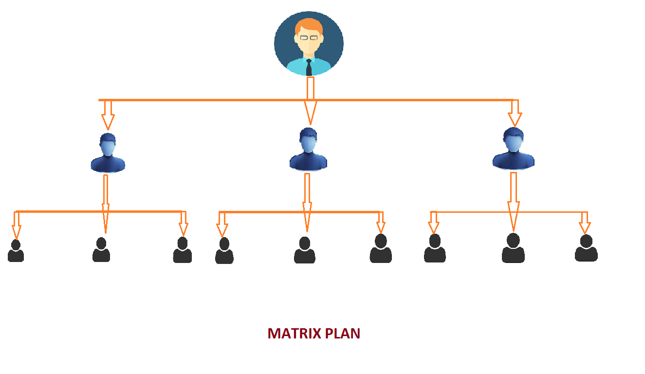 Matrix MLM plan structure